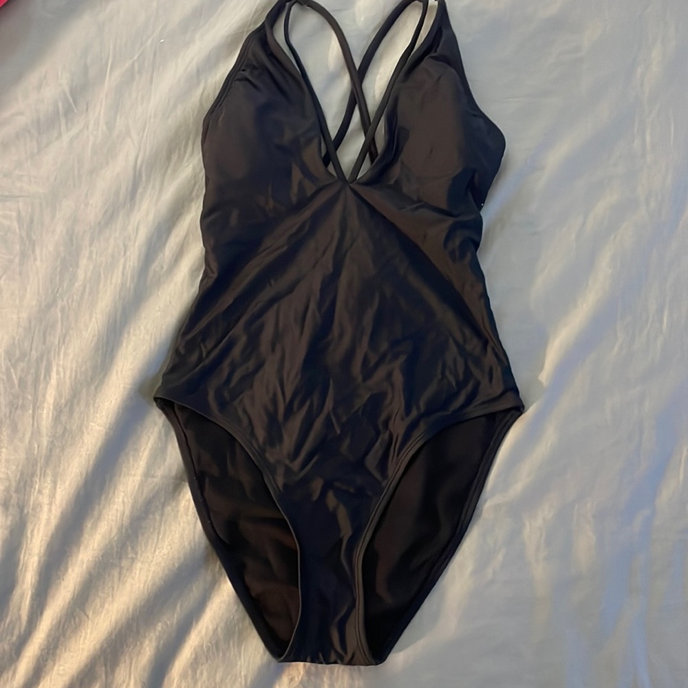 Black One Piece Swimsuit